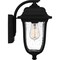 Quoizel Mulberry Outdoor Wall 1 Light Matte Black MUL8408MBK - alternate 3